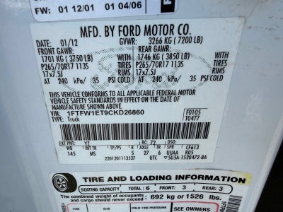 2012 Ford F-150 XL