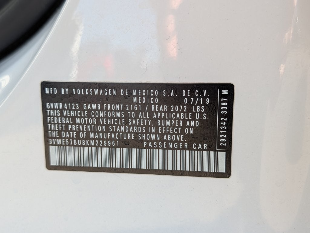2019 Volkswagen Jetta 1.4T SEL