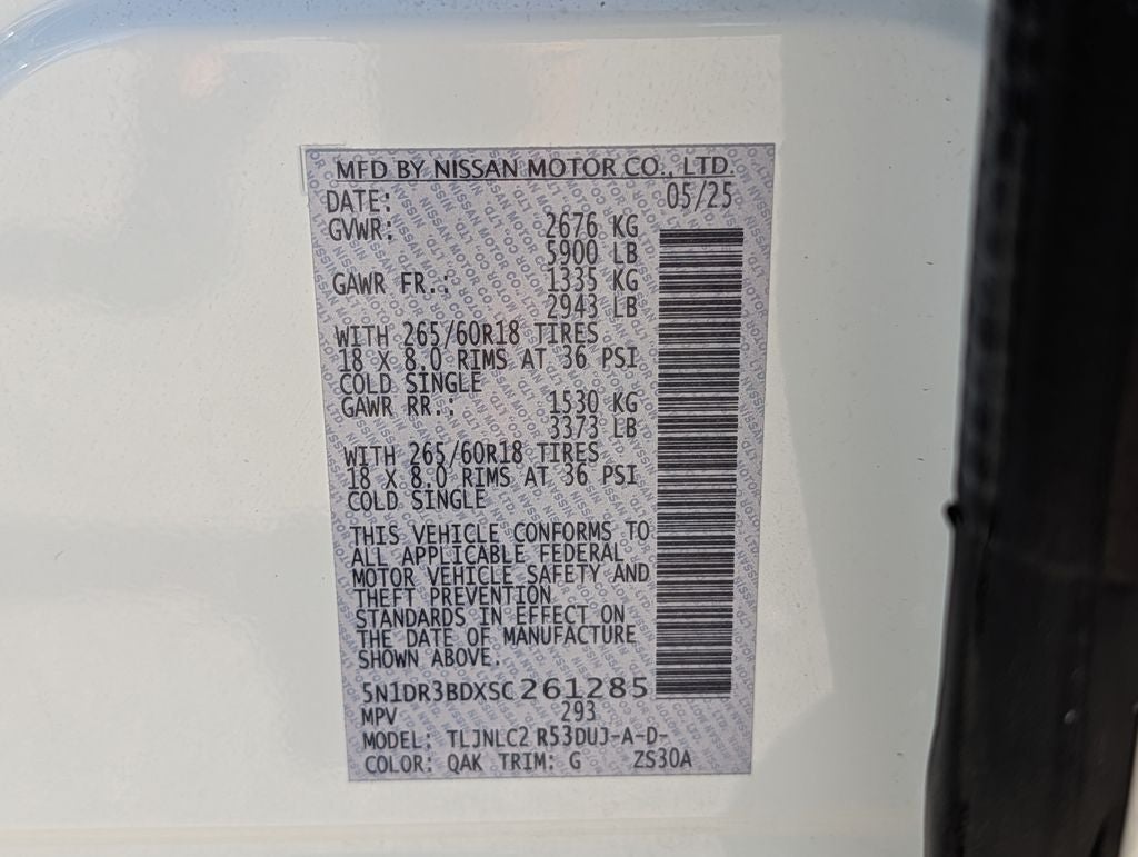 2025 Nissan Pathfinder Rock Creek