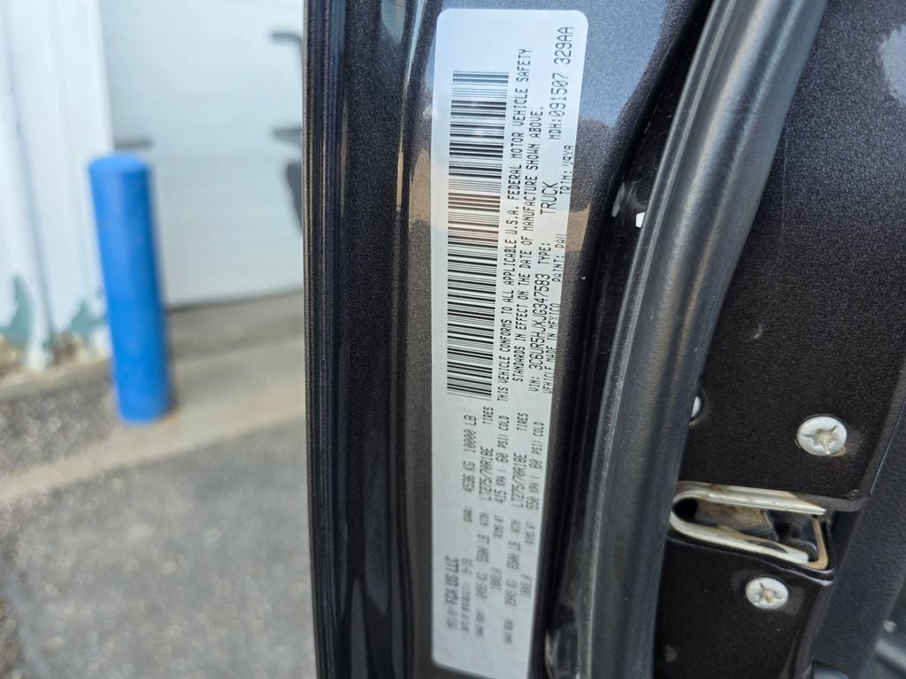 2018 RAM 2500 Tradesman
