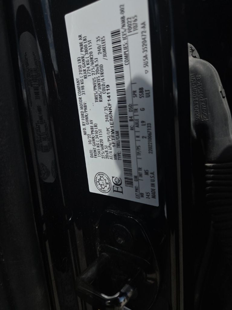 2022 Ford F-150 Base