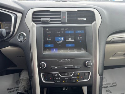 2019 Ford Fusion SE