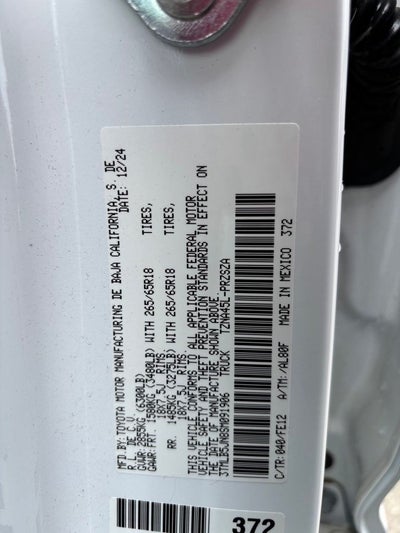2025 Toyota Tacoma TRD Sport