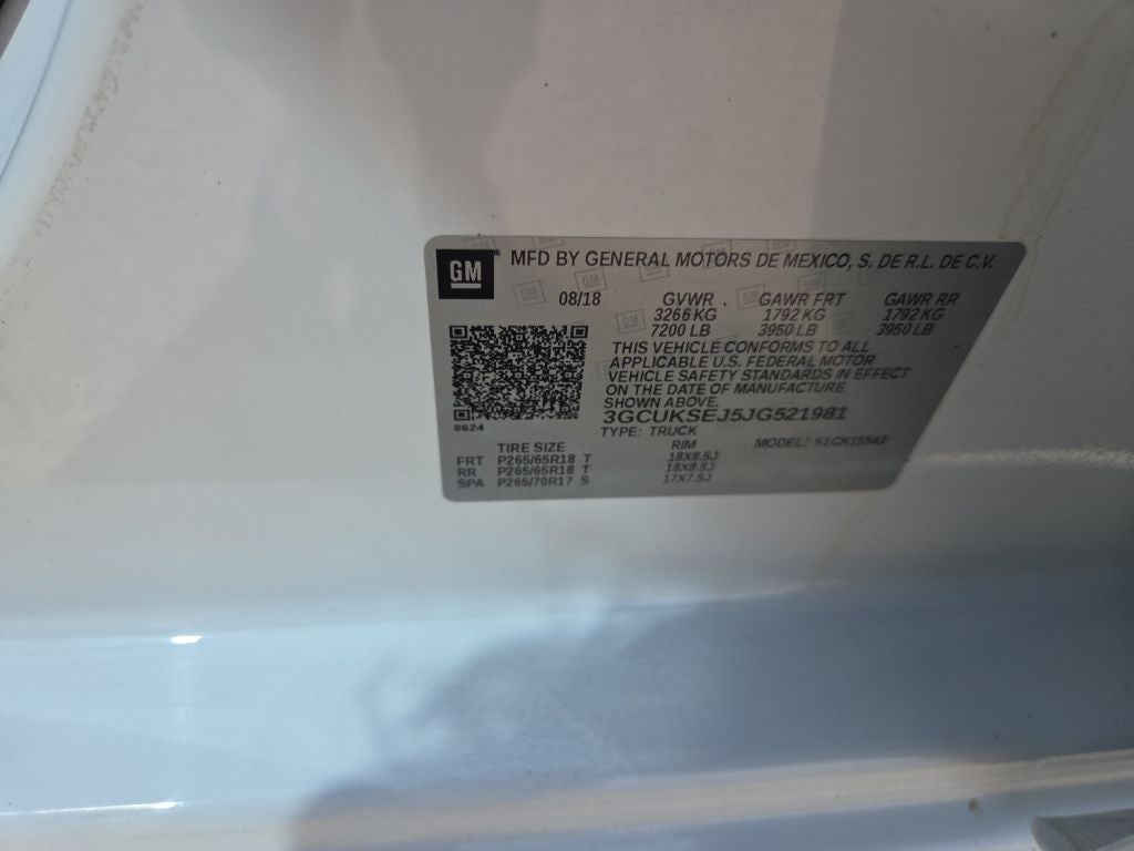 2018 Chevrolet Silverado 1500 LTZ 1LZ