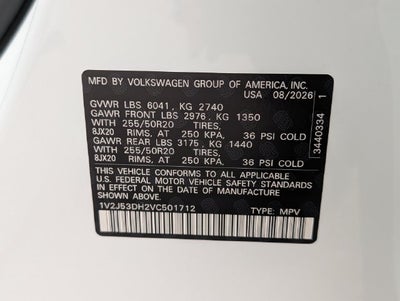 2027 Volkswagen Atlas SE w/Technology