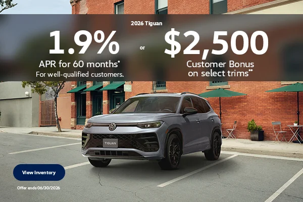 2026 Spring Tiguan APR Offer