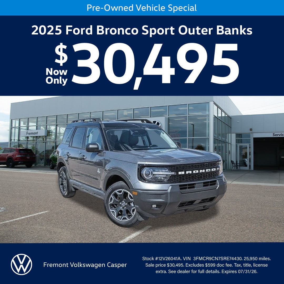 2025 Ford Bronco Sport
